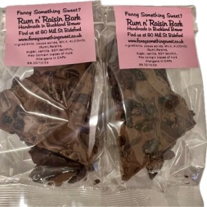 Rum n Raisin Bark